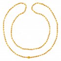 22Karat Gold White Tulsi Mala - Click here to buy online - 736 only..