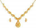 Click here to View - 22Karat Gold Light Necklace Set 