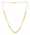 22kt Gold Fancy Necklace Chain - Click here to buy online - 1,424 only..