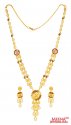 22 Karat Gold Necklace Set - Click here to buy online - 4,427 only..