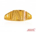 22kt  Gold Ring for Men - Click here to buy online - 460 only..