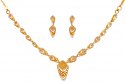22Karat Gold Necklace Set - Click here to buy online - 1,843 only..
