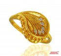 22K Gold Ladies Ring - Click here to buy online - 490 only..