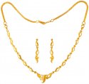 Click here to View - 22K Gold Necklace Set 