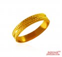 22K Gold Band - Click here to buy online - 661 only..