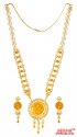 22Kt Gold Long Light Weight Set - Click here to buy online - 4,464 only..