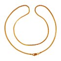 Click here to View - 22KT Gold Two Tone Chain (20 Inch) 