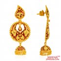22 Karat Gold Chand bali  - Click here to buy online - 1,785 only..