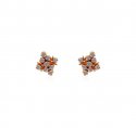 18kt Gold Diamond Earring - Click here to buy online - 1,190 only..