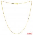 22Kt Gold Two Tone Fancy Chain - Click here to buy online - 642 only..
