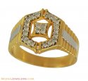2Tone Mens Diamond Ring - Click here to buy online - 1,716 only..