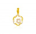 Click here to View - 22Kt Gold Two Tone Pendant 