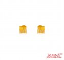 Click here to View - 22K Gold Square Signity Earrings 