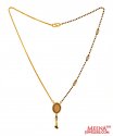  22K Gold CZ Mangalsutra  - Click here to buy online - 926 only..