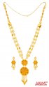 22Karat Gold Light Necklace Set - Click here to buy online - 4,688 only..