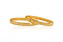 Click here to View - 22 Kt Gold Baby Bangle 