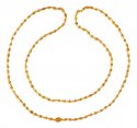 Click here to View - 22Kt Gold White Tulsi Mala 