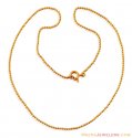 21K Gold Kids Ball Chain - Click here to buy online - 495 only..