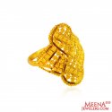 22 Karat Gold Ring  - Click here to buy online - 462 only..
