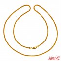 22K Gold Fox Tail Chain - Click here to buy online - 1,311 only..