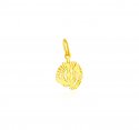 22K Gold Allah Pendant - Click here to buy online - 149 only..
