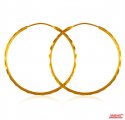 Click here to View - 22 Kt Gold Big Hoop Earrings 