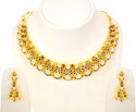 22k Gold Exclusive Choker Set - Click here to buy online - 7,885 only..