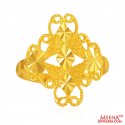 22K Gold Ring For Ladies  - Click here to buy online - 386 only..