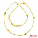 Click here to View - 22K Gold Meena Balls Chain 