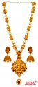 Exclusive 22 Kt Gold Antique Set - Click here to buy online - 10,148 only..
