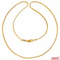 22k Gold Light Chain  - Click here to buy online - 294 only..