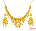 22K Gold Designer Set  - Click here to buy online - 4,848 only..