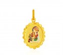 Swami Narayan Jee 22K Pendant - Click here to buy online - 364 only..