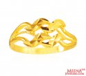 22k Gold Ladies Ring - Click here to buy online - 386 only..