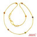 Click here to View - 22K Gold Meenakari  Chain 