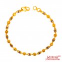 22K Fancy Beads Bracelet - Click here to buy online - 578 only..