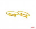 22 Karat Gold Plain Kids Kada - Click here to buy online - 1,184 only..