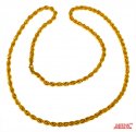 Gold Chain 22 Kt (24 Inch) - Click here to buy online - 1,800 only..