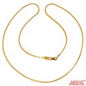 Click here to View - 22K Gold Chain (18 Inches) 