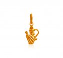 22K Gold Fancy Pendant - Click here to buy online - 259 only..