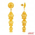 Exclusive 22K Gold Jhumkas - Click here to buy online - 2,342 only..