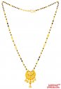 22k  Gold Traditional Mangalsutra - Click here to buy online - 1,077 only..