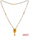 22K Gold Mangalsutra  - Click here to buy online - 1,057 only..