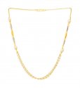 22kt Gold Fancy Chain for Girls - Click here to buy online - 1,284 only..
