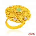 Click here to View - 22Kt Gold Antique Fancy Ring 