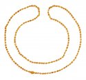 Click here to View - 22K Gold Ladies White Tulsi Mala 