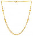 22kt Gold Designer Chain - Click here to buy online - 1,352 only..