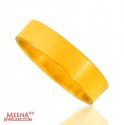 22 Kt Plain Wedding Band - Click here to buy online - 598 only..