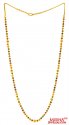 Click here to View - 22K Gold Meenakari Chain 26 In 