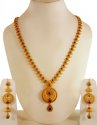 22Karat Gold Long Necklace Set - Click here to buy online - 10,152 only..